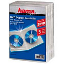 Коробка Hama на 2CD/DVD H-83894 Jewel Case прозрачный (упак.:5шт)