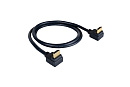Высокоскоростной кабель HDMI [97-0144003] Kramer Electronics [C-HM/RA2-3] с двумя угловыми разъемами, 0,9 м