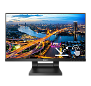 Монитор 23,8" Philips 242B1TC 1920х1080@75Гц IPS W-LED 16:9 SmoothTouch 4ms VGA HDMI DP 4xUSB3.0 50M:1 1000:1 170/160 250cd Tilt HAS Speakers Black