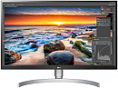 Монитор LG 27" 27UL850-W черный IPS LED 16:9 HDMI M/M матовая HAS Piv 1000:1 350cd 178гр/178гр 3840x2160 60Hz DP 4K USB 6.1кг