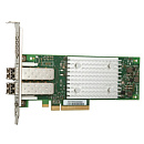 Сетевой адаптер Qlogic QLE2742-SR-CK (BK3210407-01 D / BK3210407-01 F) SGL 32Gb/s FC HBA, 2-port, PCIe v3.0 x8, LC SR MMF, В комплекте две планки (LP