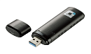 D-Link DWA-182/RU/C1C, Wireless AC1200 Dual-band USB Adapter. 802.11a/b/g/n and 802.11ac (draft), switchable Dual band 2.4 GHz or 5 GHz. Up to 867 Mbp