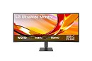 Монитор 34 LG 34U640B-B, VA, 21:9, 3440x1440, 5ms, 300cd, 144Hz, HDMIx2+DP+USB-C, HAS Curved 1800R black, Ex (незначительное повреждение коробки)