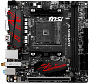 Материнская плата MSI B450I GAMING PLUS AC Soc-AM4 AMD B450 2xDDR4 mini-ITX AC`97 8ch(7.1) GbLAN RAID+HDMI+DP