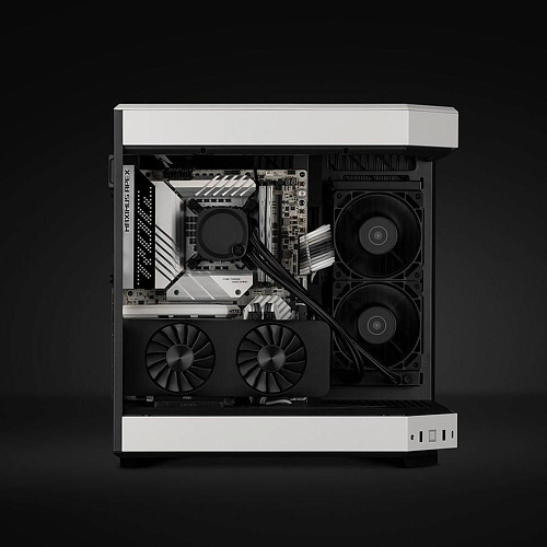 Система охлаждения/ EKWB EK-Nucleus AIO CR360 Dark (360mm, Black, ARGB/ Fans: 3x120mm, 72CFM, 36dBA, 2300RPM/ Pump height 61.6mm, -dBA, 3100RPM, Rad