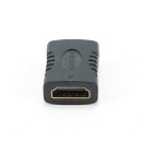 Bion Переходник-соединитель HDMI-HDMI 19F/19F (мама-мама), позолоченные контакты,черный [BXP-A-HDMI-FF]