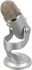 Микрофон проводной Blue Yeti серебристый