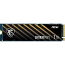 Твердотельный накопитель MSI SSD SPATIUM M371 1TB M.2 2280 PCle 3.0 NVMe R2350/W1700MB/s 3D NAND TLC MTBF 1.5M 90000/280000 IOPS 210TBW