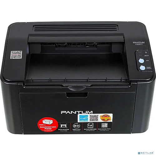 Pantum P2207, Mono Laser, А4, 20 стр/мин, 1200 X 1200 dpi, 128Мб RAM, лоток 150 листов, USB, черный корпус