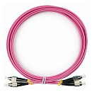 Cabeus FOP-50-OM4-FC-FC-3m Шнур оптический duplex FC-FC 50/125 mm OM4 3м LSZH
