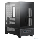 XASTRA Корпус Q500M-0F Black mATX/Aquarium/Screewless/no fans/ Q500M-0F