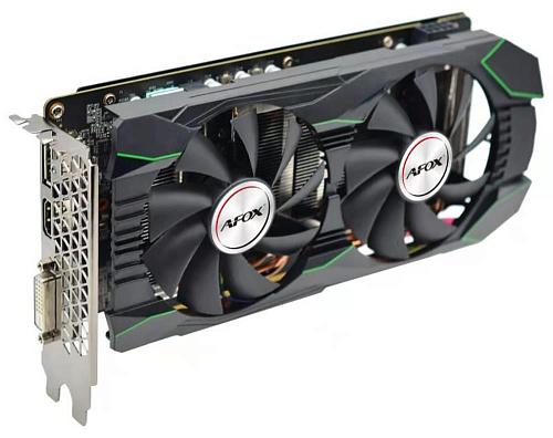 Видеокарта Afox PCI-E AF1660TI-6144D6H4 NVIDIA GeForce GTX 1660TI 6Gb 192bit GDDR6 1530/14000 DVIx1 HDMIx1 DPx1 HDCP Ret