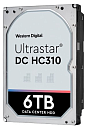 Жесткий диск Western Digital Ultrastar DC HС310 HDD 3.5" SATA 6Tb, 7200rpm, 256MB buffer, 512e (HUS726T6TALE6L4 HGST), 1 year