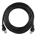 Патч-корд |ACD-LPU5C-50B| Cat5e UTP 24AWG 4Pair, 7/0.18мм CU Черный, 5.0м (741814)