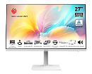 Монитор MSI Modern MD272QXPW 27" 16:9 WQHD(2560x1440) IPS Flat,1ms(MPRT),HDR 400,1000:1,100M:1,400nit,HDMI,DP,2xUSB Type-A,USB Type-B,USB Type-C,Speak
