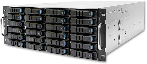 Серверная платформа AIC Серверная платформа/ SB402-VG, 4U, 2xLGA-3647, 36xSATA/SAS HS 3,5/2,5" universal bay + 2* 7mm 2.5" rear HS bay, Virgo (2xs3647 up to 165W, C622,
