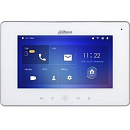 DAHUA DHI-VTH5221DW-S2 Монитор видеодомофона IP 7 дюймовый, возможность просмотра IP камер, белый, ёмкостный сенсорный экран, поддержка карты памяти д