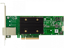 Контроллер Broadcom Controller 9500-8e SGL (05-50075-01) PCIe Gen4 x8 LP, Tri-Mode SAS/SATA/NVMe 12G HBA, 8port(2*ext SFF8644), 3808 IOC, 1 year