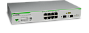 Коммутатор Allied Telesis 8 port 10/100/1000TX WebSmar switch with 2 SFP bays