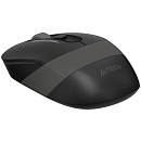 Мышь беспроводная A4Tech Fstyler FG10 , черный/серый , оптическая, 2000dpi , USB, 4 кнопки [1147564]