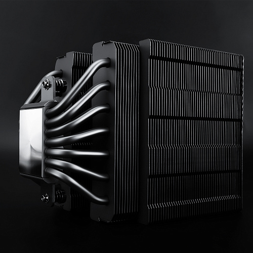 Кулер для процессора/ Thermalright Phantom Spirit 120 EVO (4-pin PWM, 157mm, Ni/CU, 7x6mm, ARGB, 2x120mm, 69CFM, 27dBA, 2150RPM, S: 1700, 1200, 20XX,