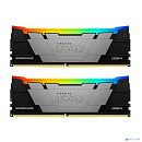 Память оперативная/ Kingston 32GB3200MT/s DDR4 CL16DIMM (Kit of 2)1Gx8 FURY Renegade RGB KF432C16RB12AK2/32