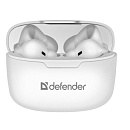 Defender Twins 903 белый,TWS, Bluetooth [63903]