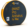 avast! Pro Antivirus for MAC, 1 год (от 50 до 199 пользователей)