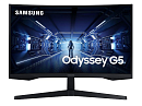 Samsung 27" Odyssey G5 C27G55TQMW VA curved 21:9 2560x1440 1ms 2500:1 250cd 178/178 HDMI DP 144Hz HDR FreeSync Premium UK Plug VESA Black 1 year