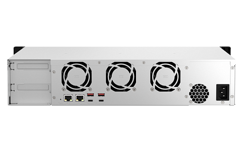 Система хранения данных QNAP SMB 2U/8bay QC 2,2GhzCPU/4Gb(upto64Gb)/upto 20HDD with TL-R1200S-RP /SATA(3,5'' 2,5")/ 4xUSB3.2/2xExp.slot/2x2,5Gb/iSCSI/