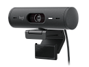 Веб-камера Logitech Webcam Brio 500, 1920x1080, GRAPHITE, 4Mp, защитная шторка, USB-C, [960-001422]