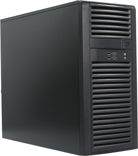Серверная платформа SUPERMICRO SuperWorkstation SYS-5039C-I (X11SCL-F, CSE-731i-403B) (Single Socket H4 (LGA 1151) supports Intel® Xeon® processor