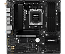 Материнская плата ASROCK B850M PRO-A WIFI, AM5, B850, 4*DDR5, 4*SATA, 4*M.2, 4*USB 2.0, 3*USB 3.2, 2*Type-C, 2*PCIx16, 1*M.2 (Key E), HDMI+DP, mATX