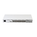 Коммутатор Eltex MES2424P Ethernet-коммутатор 24 порта 10/100/1000BASE-T (PoE/PoE+), 4 порта 1000BASE-X/10GBASE-R, L3, 220В AC