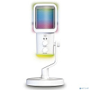 RITMIX RDM-178 USB Gaming White {подкл. Type-C - USB A / Type-C, Jack 3,5 мм на наушники, подсветка, шумоподавление; размеры микрофона: 5 * 15* 5 см}