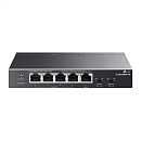коммутатор TP-Link TL-SG1005P-PD, 5-Port Gigabit Desktop Switch with 1-Port PoE++ In and 4-Port PoE+ Out