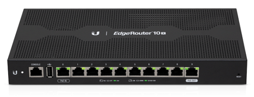 Маршрутизатор UBIQUITI EdgeRouter 10X