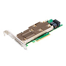 RAID-контроллер Broadcom 9460-8I SGL (05-50011-02 / 03-50011-02011) PCIe 3.1 x8 LP, SAS/SATA/NVMe, RAID 0,1,5,6,10,50,60, 8port(2 *int SFF8643), 2GB