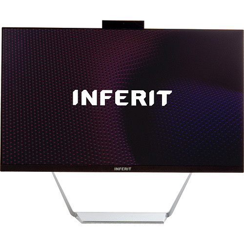 Моноблок/ Моноблок INFERIT Versa 23.8"(1920x1080 IPS)/Intel Core i5 12400(2.5Ghz)/16384Mb/512SSDGb/noDVD/Int:Intel UHD Graphics 730/Cam/BT/WiFi/war