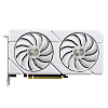 Видеокарта/ VGA ASUS NVIDIA GeForce DUAL-RTX4060-O8G-EVO-WHITE 8GB, GDDR6/128-bit, PCIe 4.0, 1xHDMI 2.1a, 3xDP, 2.5-slot 90YV0JCB-M0NA00