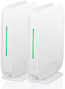 Бесшовный Mesh роутер Zyxel Multy M1 (WSM20-EU0201F) AX1800 10/100/1000BASE-TX белый (упак.:2шт)