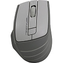 Мышь A4Tech Fstyler FG30 белый/серый оптическая (2000dpi) беспроводная USB (6but)