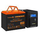 Комплект ИБП EX295986RUS + батарея 75Aч EX285653RUS 1шт (инвертор, синус, для котла) ExeGate SineTower SZ-600.LCD.AVR.1SH <600VA/360W, чистый синусоид