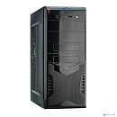 Exegate EX280387RUS Корпус Miditower Exegate CP-604 Black, ATX, <CP400W, 80mm>, 2*USB, Audio