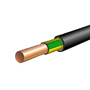 Кабель ВВГ нг(А)LS 1х4 0.66кВ желто-зеленый (Элпром)