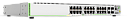 Allied Telesis 24 x 10/100/1000T POE+ ports and 4 x SFP uplink slots (100/1000X SFP), 370W POE capacity, Fixed one AC power supply, EU Power Cord