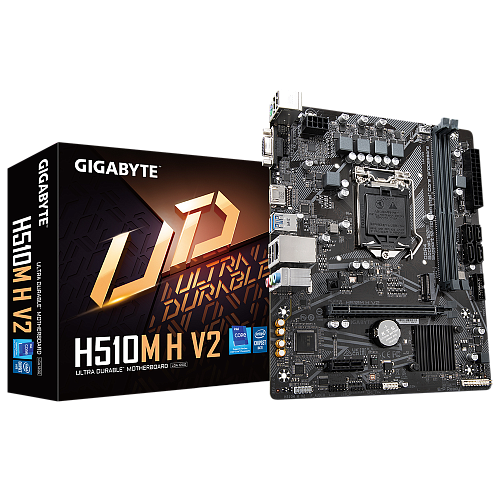 Материнская плата/ MB GIGABYTE INTEL H470 s1200, 2xDDR4(64GB), D-SUB/HDMI 1.4, 1xPCIe 3.0x16, 1xPCIe 3.0, 1xLAN, 4xSATA 6Gb/s, 1xM.2, 2xUSB 3.2,