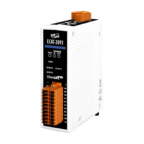 3-канальный счетчик импульсов EtherCAT slave
