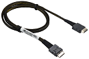 Кабель Supermicro CBL-SAST-0847 OcuLink v 1.0,INT,PCIe NVMe SSD, 76CM,34AWG