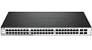 Коммутатор D-LINK DGS-1210-52/F1A, L2 Smart Switch with 48 10/100/1000Base-T ports and 4 1000Base-X SFP ports